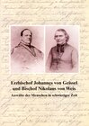 Buchcover Erzbischof Johannes von Geissel und Bischof Nikolaus von Weis