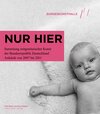 Buchcover NUR HIER. Sammlung zeitgenössischer Kunst der Bundesrepublik Deutschland.