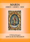 Buchcover Maria ehren - lieben - sein