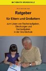 Buchcover Ratgeber für Eltern und Großeltern Mathematik Grundschule