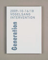 Buchcover Vogelsang Intervention 2009