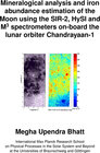 Buchcover Mineralogical analysis and iron abundance estimation of the Moon