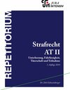 Buchcover Strafrecht AT II