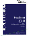 Buchcover Strafrecht BT II