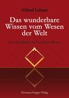 Buchcover Das wunderbare Wissen vom Wesen der Welt