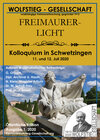 Buchcover Freimaurerische Inhalte des Schlossgartens in Schwetzingen (Teil I) - Kolloquium in Schwetzingen 11. und 12. Juli 2020