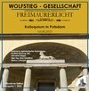 Buchcover Freimaurerische Inhalte des Neuen Gartens in Potsdam (Teil I) - Kolloquium in Potsdam am 14.08.2021