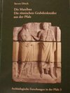 Buchcover Dis Manibus. Die römischen Grabdenkmäler aus der Pfalz