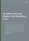 Buchcover Fundberichte aus Baden-Württemberg 40