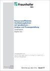Buchcover Ressourceneffizientes Hochleistungsbohren mit Spiralbohrern - Analyse und Prozessgestaltung