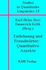 Buchcover Studies in Quantitative Linguistics 15