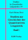 Buchcover Studies in Quantitative Linguistics 19