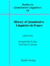 Buchcover Studies in Quantitative Linguistics 24