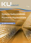 Buchcover Kodierrichtlinien für die Psychiatrie 2011
