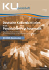 Buchcover Kodierrichtlinien für die Psychiatrie/Psychosomatik 2012