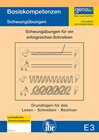 Buchcover E3 - Schreibübungen für Vorschulkinder