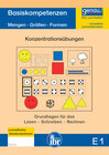 Buchcover E1 - Basiskompetenzen & Konzentrationsübungen