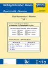 Buchcover D11a - Grammatik - Nomen Teil 1