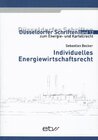 Buchcover Individuelles Energiewirtschaftsrecht