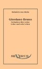 Buchcover Giordano Bruno