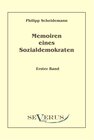 Buchcover Memoiren eines Sozialdemokraten