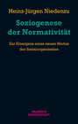 Buchcover Soziogenese der Normativität