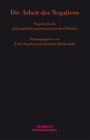 Buchcover Die Arbeit des Negativen