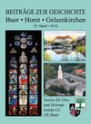Buchcover Beiträge zur Geschichte - Buer - Horst - Gelsenkirchen