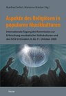 Buchcover Aspekte des Religiösen in popularen Musikkulturen