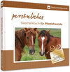 Buchcover Persönliches Geschenkbuch für Pferdefreunde