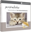 Buchcover Persönliches Geschenkbuch für Katzenliebhaber