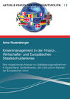 Buchcover Krisenmanagement in der Finanz-, Wirtschafts- und Europäischen Staatsschuldenkrise