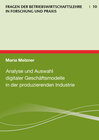Buchcover Analyse und Auswahl digitaler Geschäftsmodelle in der produzierenden Industrie