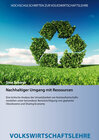 Buchcover Nachhaltiger Umgang mit Ressourcen