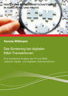 Buchcover Das Screening bei digitalen M&A-Transaktionen