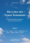 Buchcover Die Lehre des Neuen Testaments - Band 3