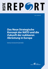 Buchcover Das Neue Strategische Konzept der NATO und die Zukunft der nuklearen Abrüstung in Europa