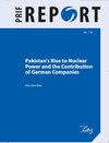 Buchcover Pakistan's Rise to Nuclear Power and the Contribution of German Companies