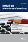 Buchcover Jahrbuch der Unternehmensbewertung 2012