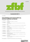 Buchcover zfbf Sonderheft 68/14 Zukunftsfähige Unternehmensführung zwischen Stabilität und Wandel