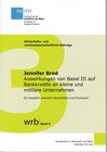 Buchcover Auswirkungen von Basel III auf Bankkredite an kleine und mittlere Unternehmen - Ein Vergleich zwischen Deutschland und F