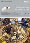 Buchcover Windindustrie in Deutschland 2014