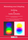 Buchcover Bildentstehung versus Lichtspaltung