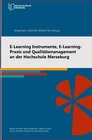 Buchcover E-Learning Instrumente, E-Learning-Praxis und Qualitätsmanagement an der Hochschule Merseburg