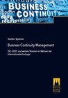 Buchcover Business Continuity Management