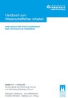 Buchcover Handbuch zum wissenschaftlichen Arbeiten - Eine Anleitung für Studierende der Hochschule Fresenius
