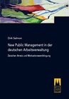 Buchcover New Public Management in der deutschen Arbeitsverwaltung