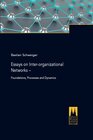 Buchcover Essays on Inter-organizational-Networks