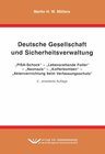 Buchcover Deutsche Gesellschaft und Sicherheitsverwaltung