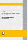 Buchcover G-DRG Definitionshandbuch Version 2012 - Kompaktversion